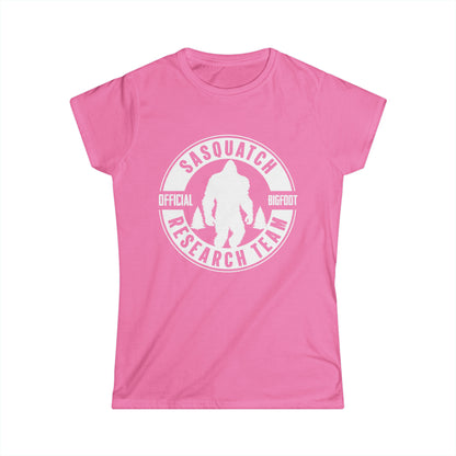 Sasquatch Research Team Official Bigfoot - Women's Softstyle Tee