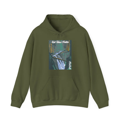 PNW Sol Duc Falls Hoodie - Unisex Heavy Blend™ Hooded Sweatshirt