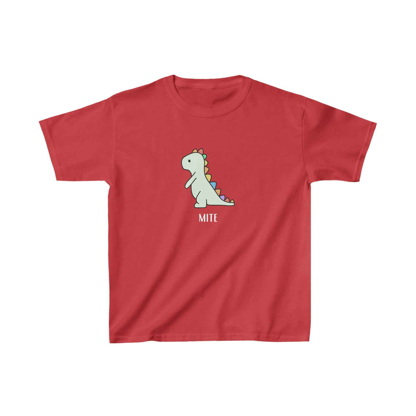 Dino-Mite Youth T-Shirt - Kids Heavy Cotton™ Tee - Bigfoot Bigheart Studio