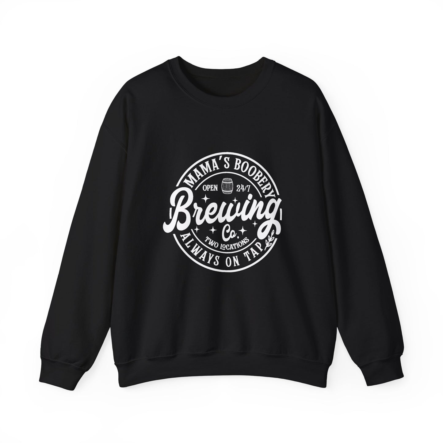 Mama's Boobery - Unisex Heavy Blend™ Crewneck Sweatshirt