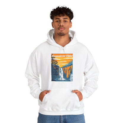 PNW Snoqualmie Falls Hoodie - Unisex Heavy Blend™ Hooded Sweatshirt