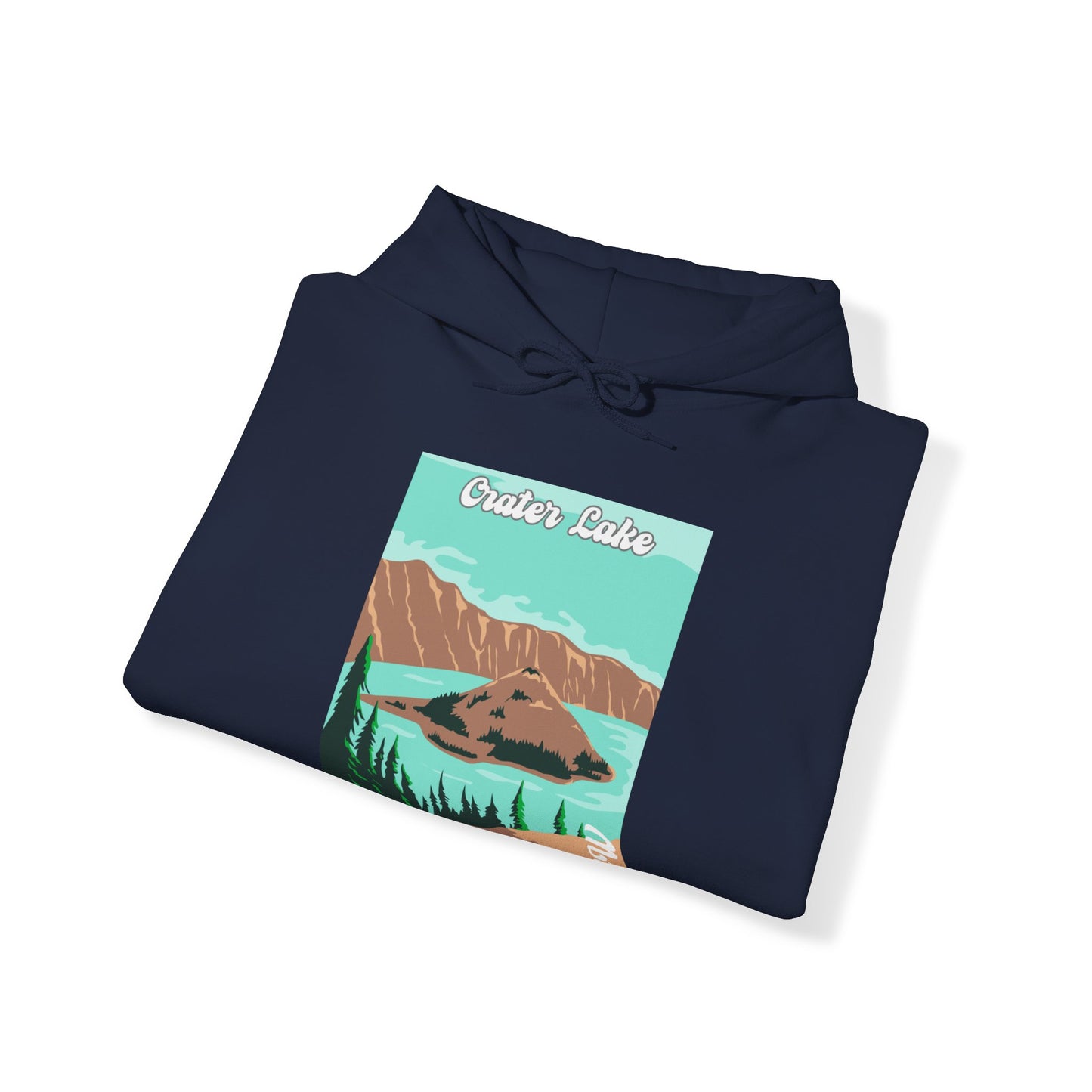 PNW Crater Lake - Hooded Sweatshirt