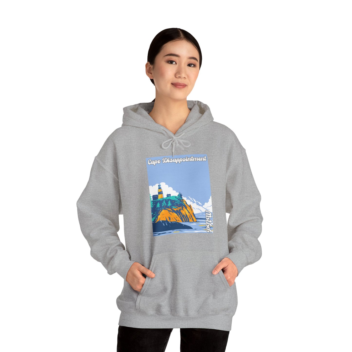 PNW Cape Disappointment Hoodie - Unisex Heavy Blend™ Hooded Sweatshirt