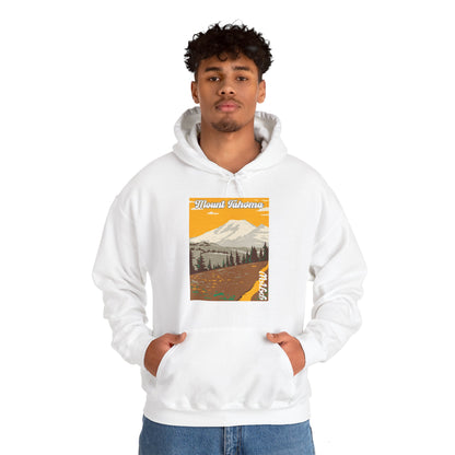 PNW Mount Tahoma (Mt. Rainier) Hoodie - Unisex Heavy Blend™ Hooded Sweatshirt