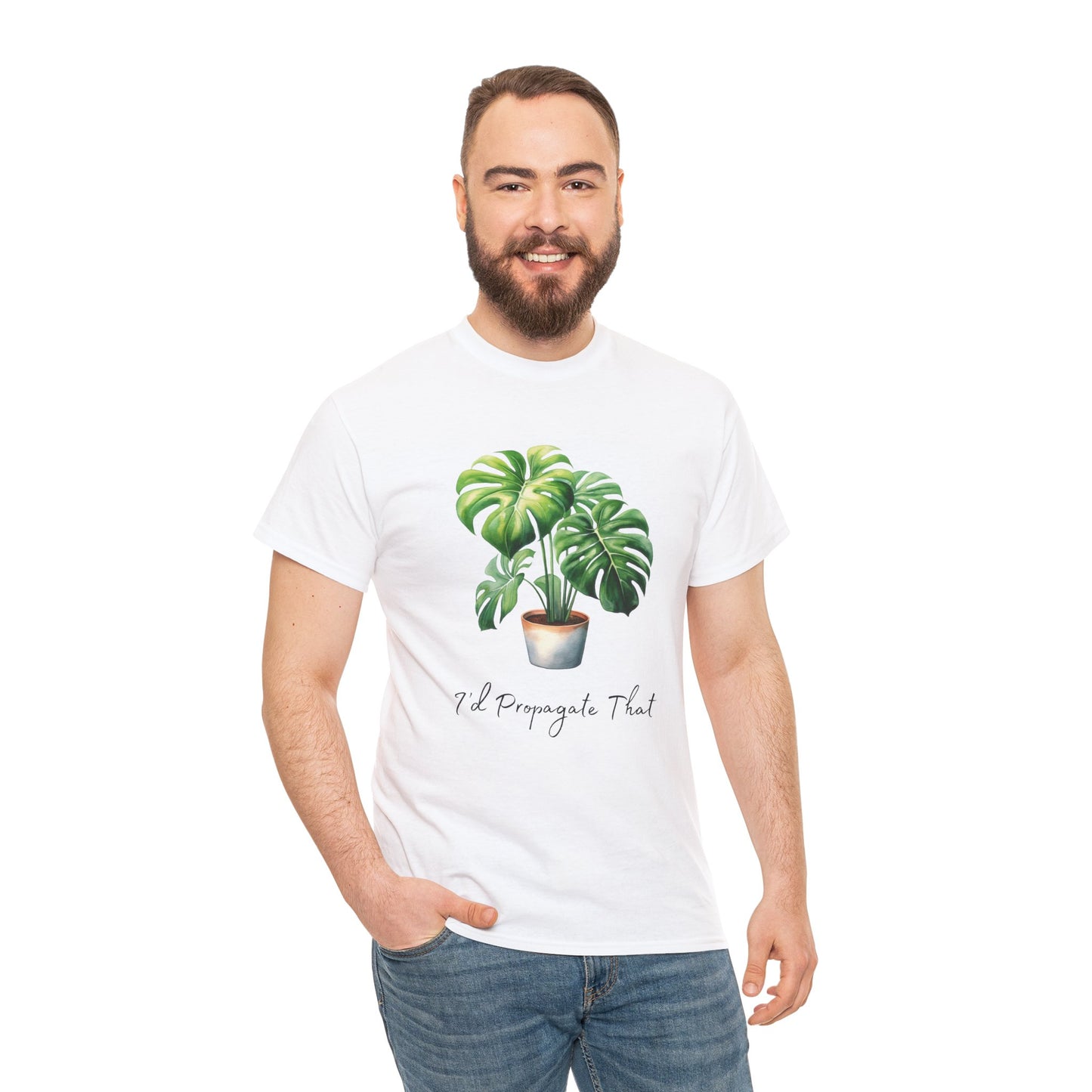 I'd Propagate That T-Shirt - Unisex Heavy Cotton Tee