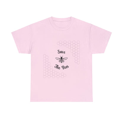 Save the Bees T-Shirt - Unisex Heavy Cotton Tee