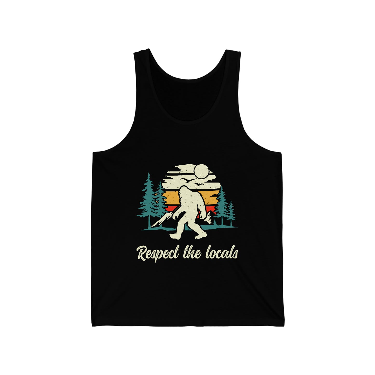 Respect The Locals - Unisex Jersey Tank