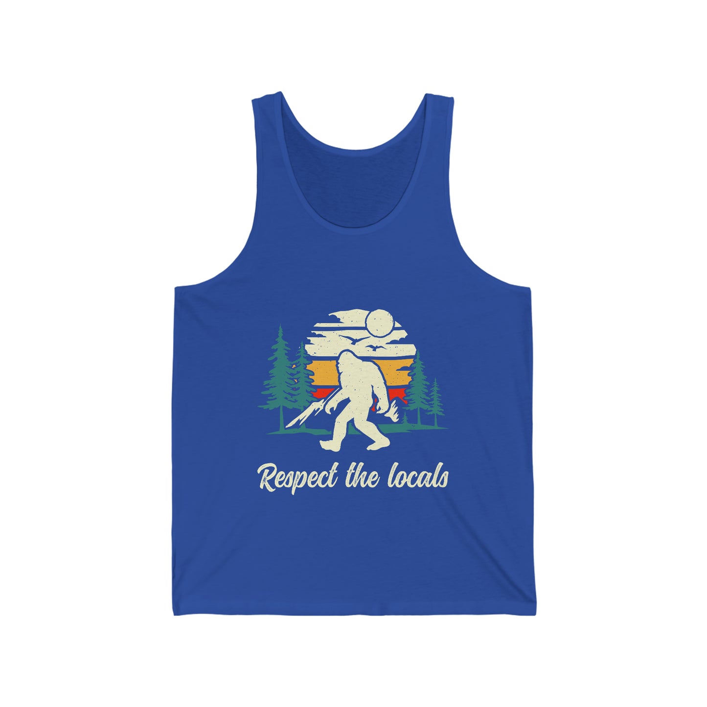 Respect The Locals - Unisex Jersey Tank