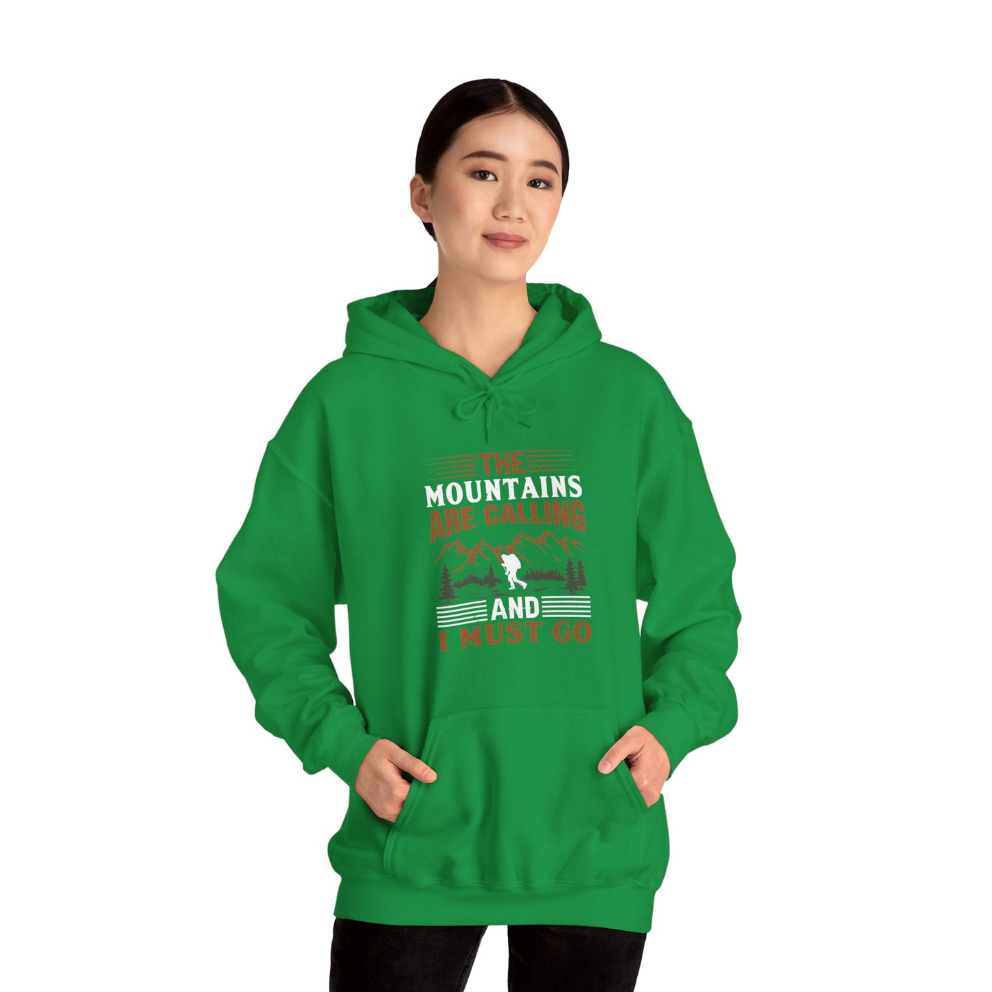 The Mountains Are Calling Hoodie - Unisex Heavy Blend™ Hooded Sweatshirt