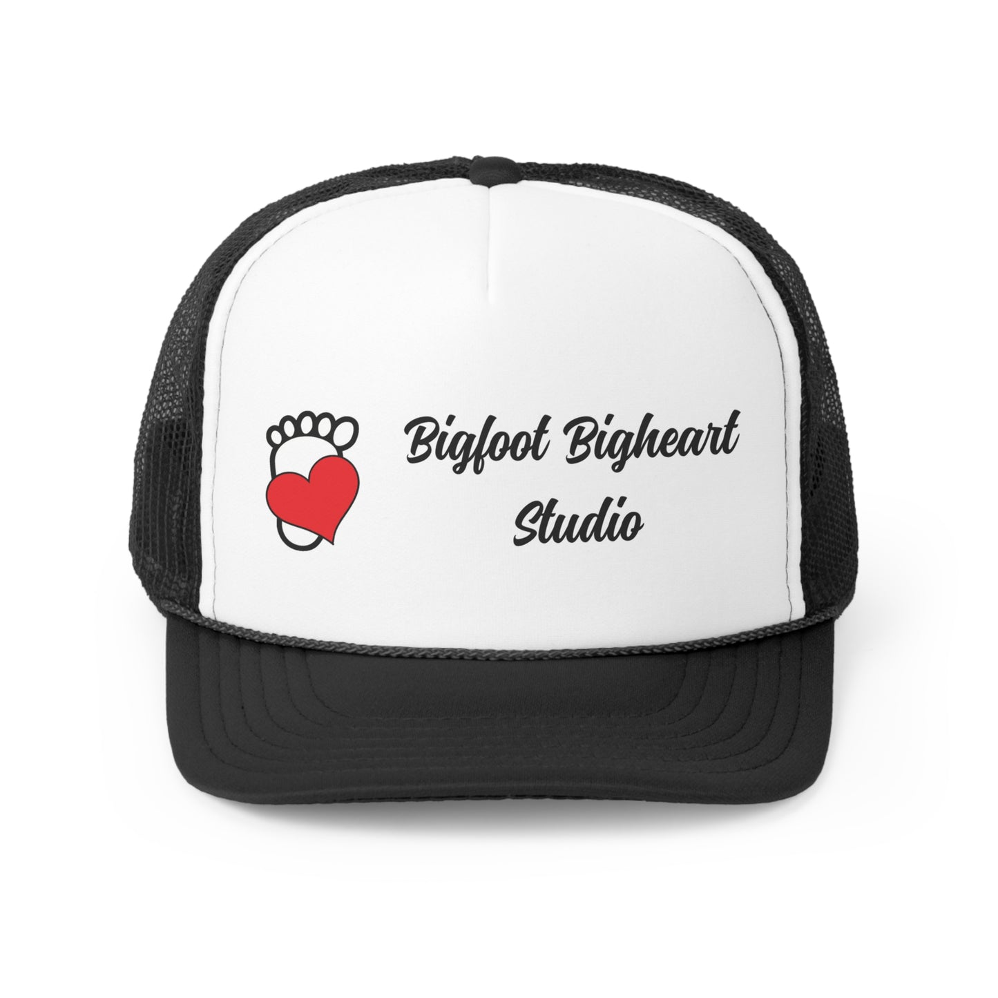 Bigfoot Bigheart Studio Logo - Trucker Caps