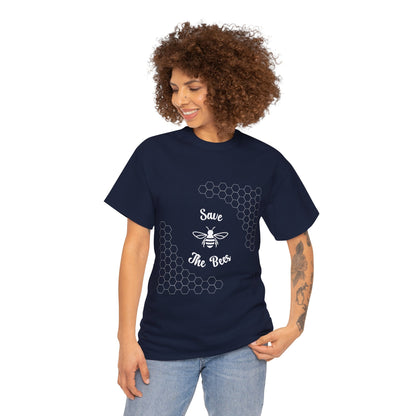 Save the Bees T-Shirt - Unisex Heavy Cotton Tee