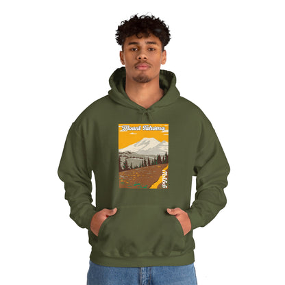 PNW Mount Tahoma (Mt. Rainier) Hoodie - Unisex Heavy Blend™ Hooded Sweatshirt