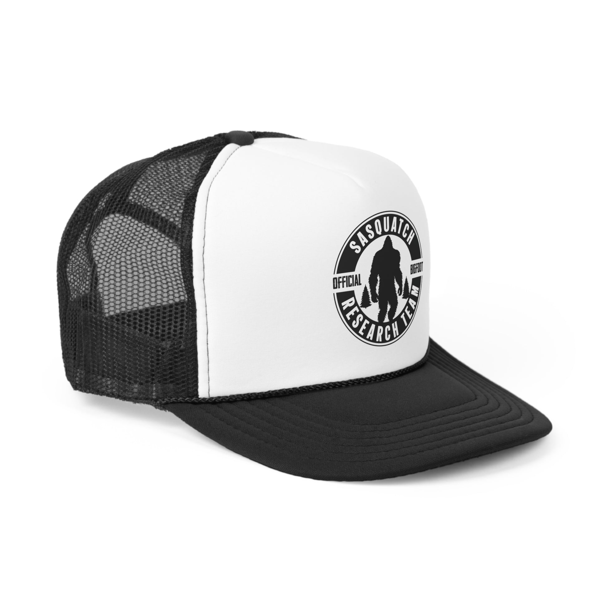 Sasquatch Research Team Official - Trucker Caps - Bigfoot Bigheart Studio