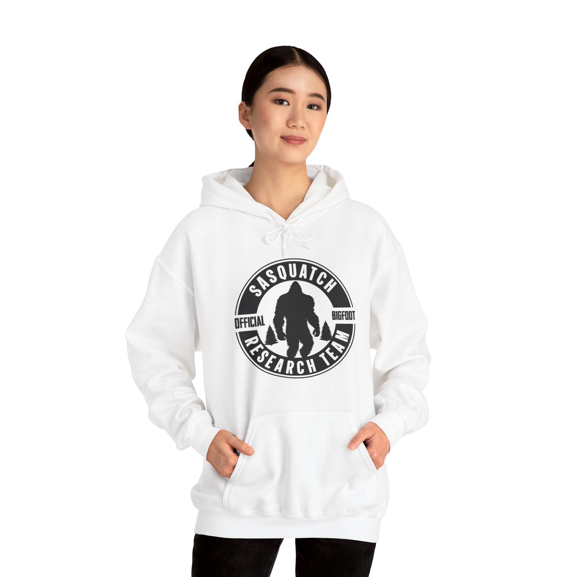 Sasquatch Research Team Official Bigfoot - Hoodie Sweatshirt - Bigfoot Bigheart Studio