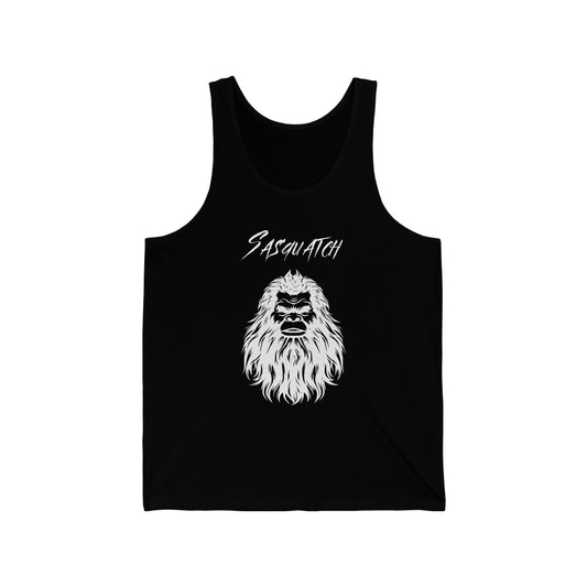 Sasquatch Selfie - Unisex Jersey Tank