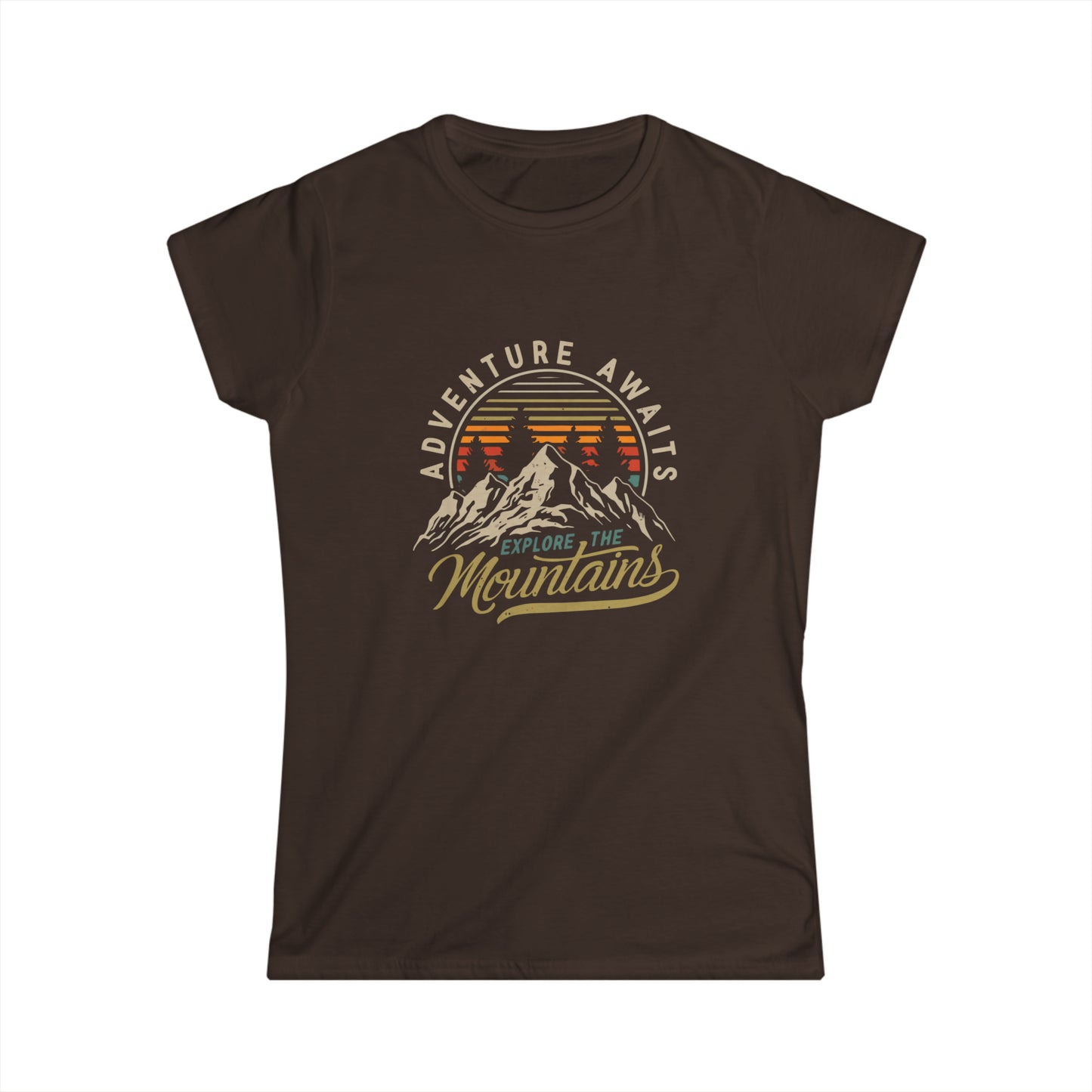 Adventure Awaits - Women's Softstyle Tee