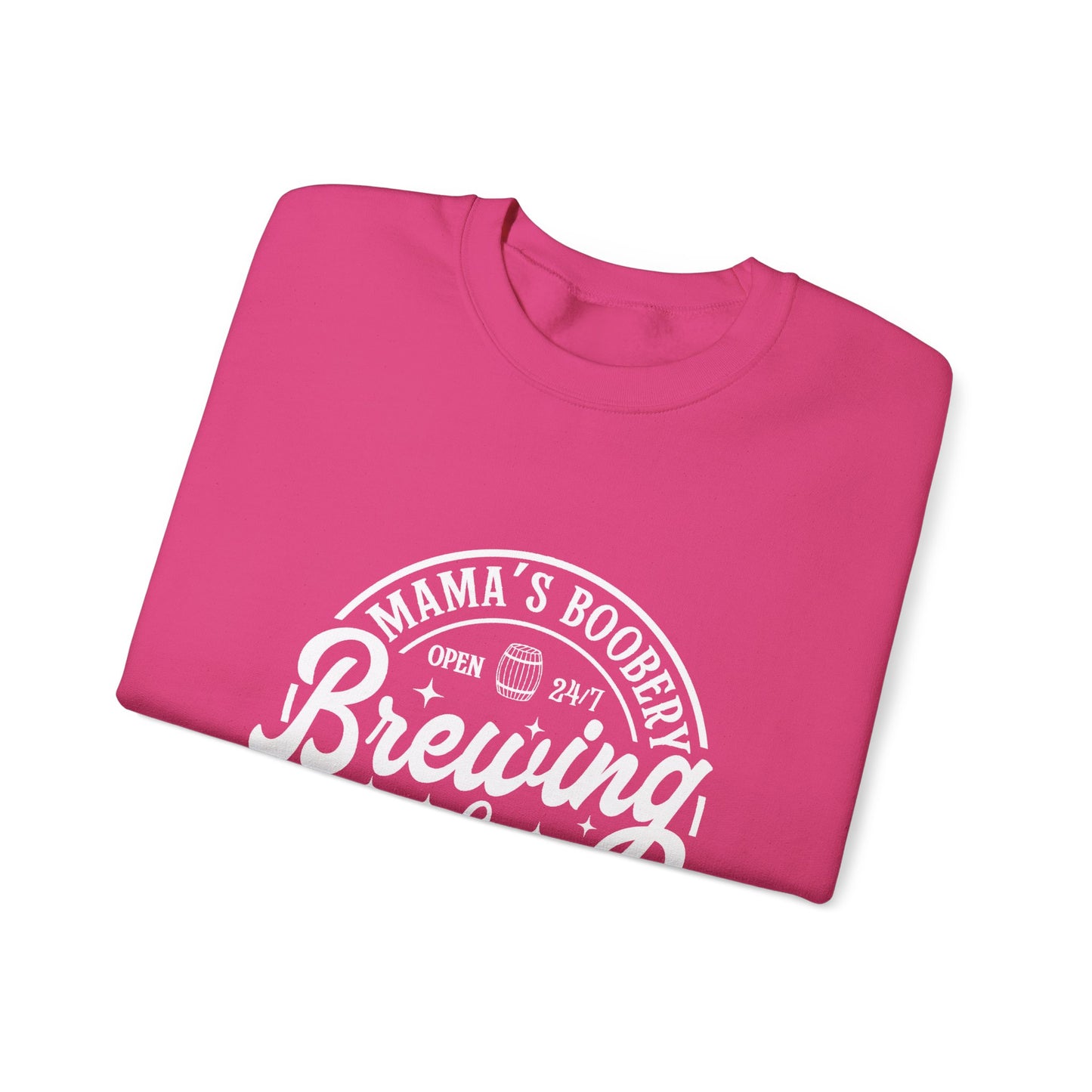 Mama's Boobery - Unisex Heavy Blend™ Crewneck Sweatshirt