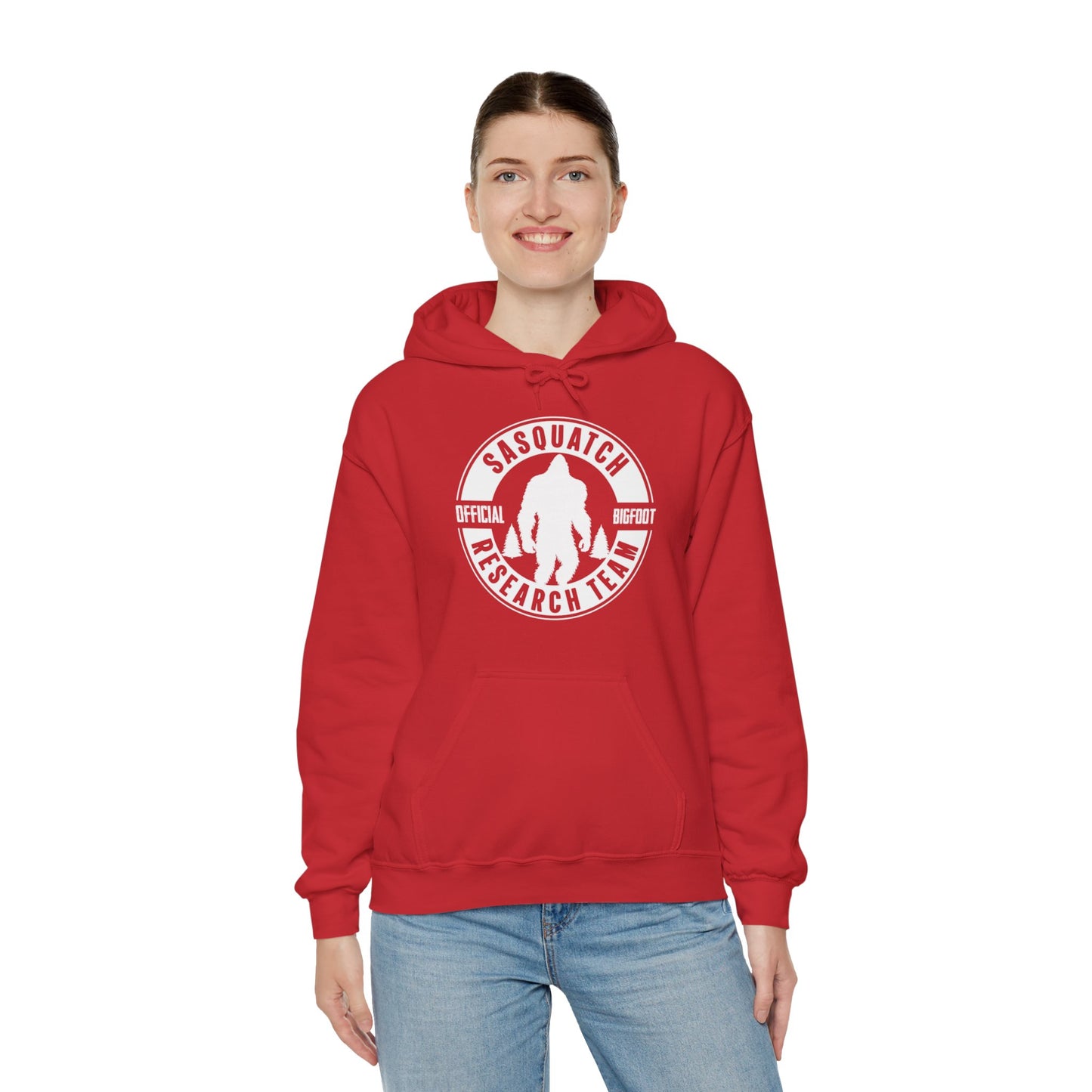 Sasquatch Research Team Official Bigfoot - Hoodie Sweatshirt - Bigfoot Bigheart Studio