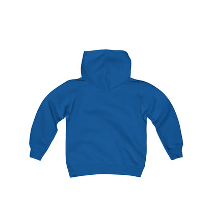 Bigfoot Hide and Seek Champion - Youth Heavy Blend Hooded Sweatshirt - Bigfoot Bigheart Studio