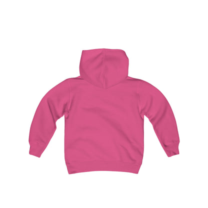 Bigfoot Hide and Seek Champion - Youth Heavy Blend Hooded Sweatshirt - Bigfoot Bigheart Studio