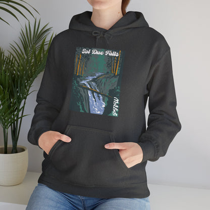 PNW Sol Duc Falls Hoodie - Unisex Heavy Blend™ Hooded Sweatshirt