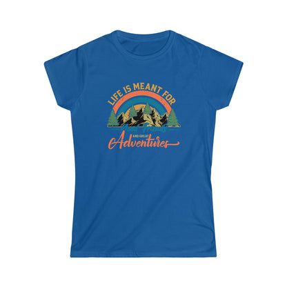 Good Friends Great Adventures - Women's Softstyle Tee - Bigfoot Bigheart Studio