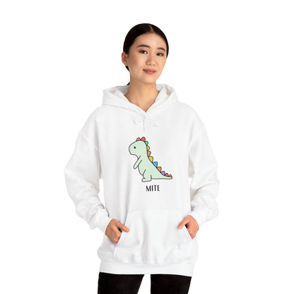 Dino-Mite Hoodie - Unisex Heavy Blend™ Hooded Sweatshirt - Bigfoot Bigheart Studio