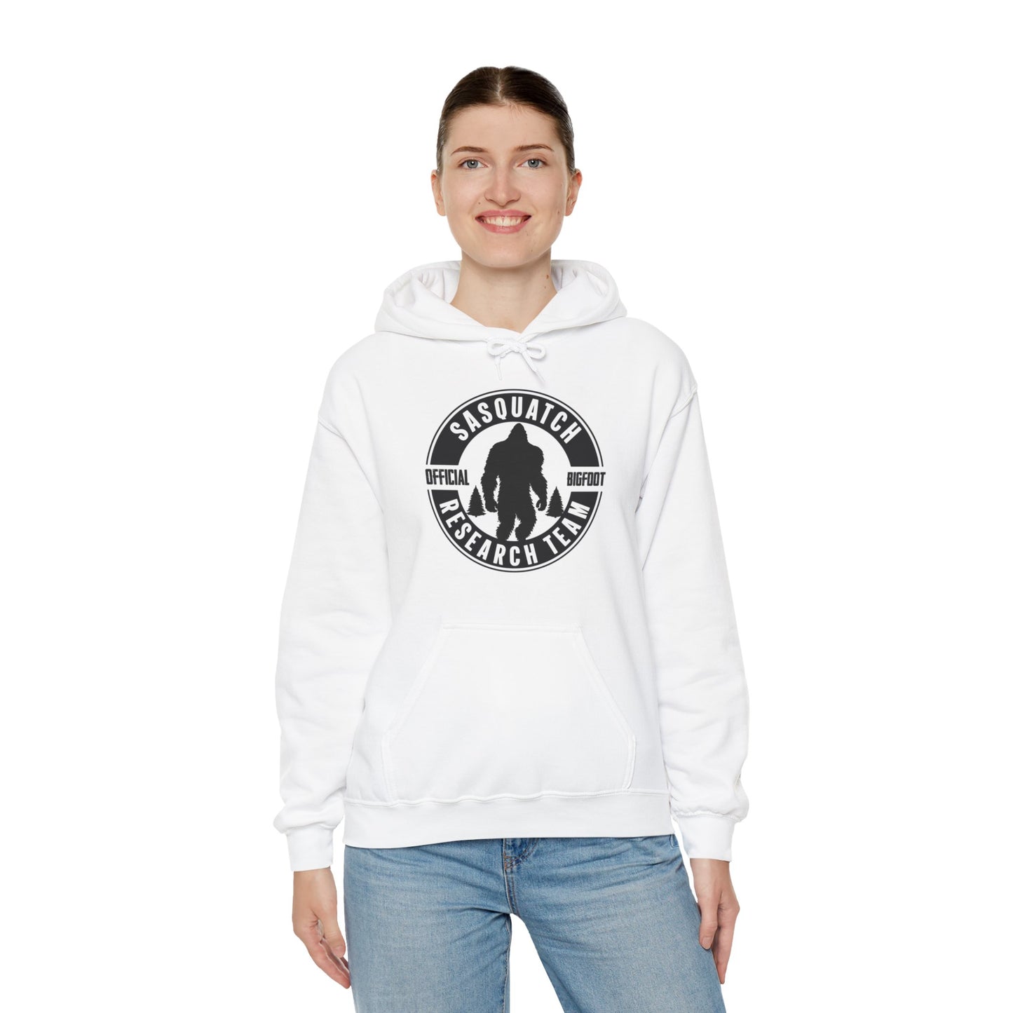 Sasquatch Research Team Official Bigfoot - Hoodie Sweatshirt - Bigfoot Bigheart Studio