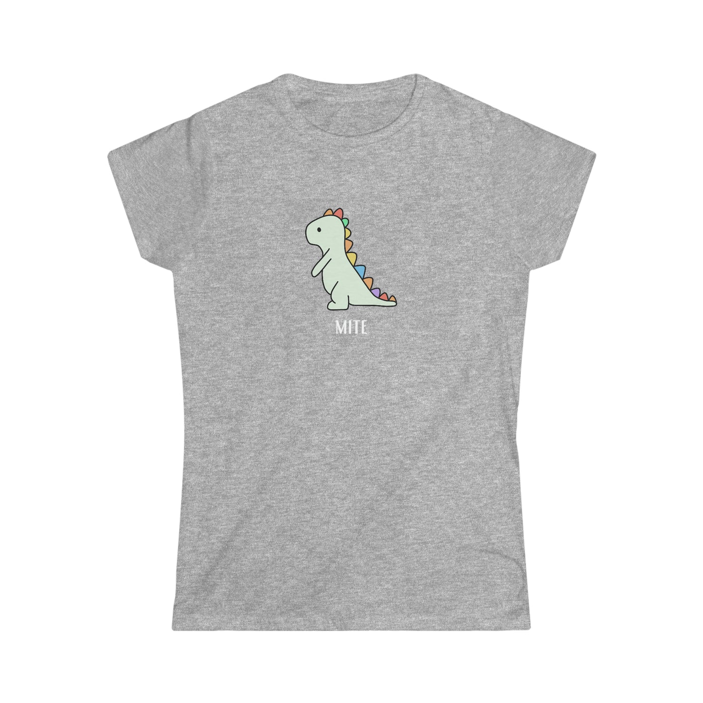 Dino-Mite - Women's Softstyle Tee - Bigfoot Bigheart Studio