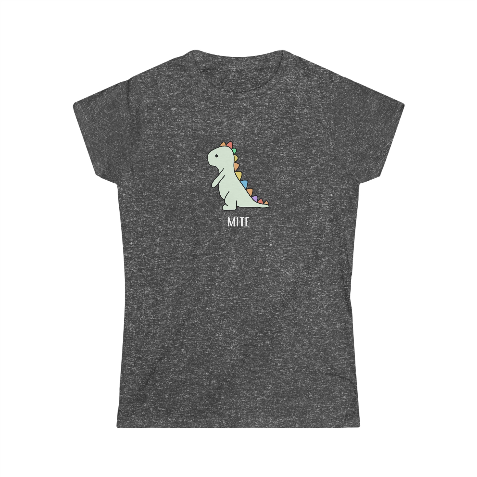 Dino-Mite - Women's Softstyle Tee - Bigfoot Bigheart Studio