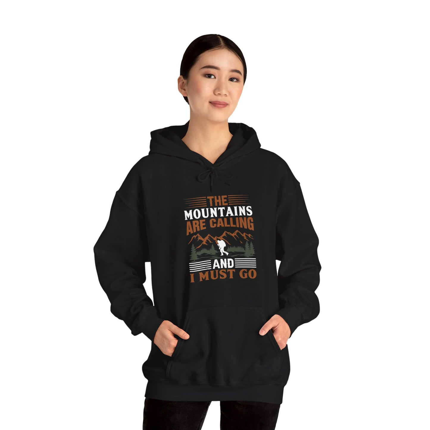 The Mountains Are Calling Hoodie - Unisex Heavy Blend™ Hooded Sweatshirt