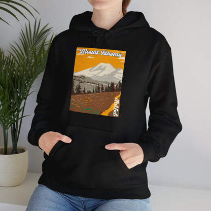 PNW Mount Tahoma (Mt. Rainier) Hoodie - Unisex Heavy Blend™ Hooded Sweatshirt