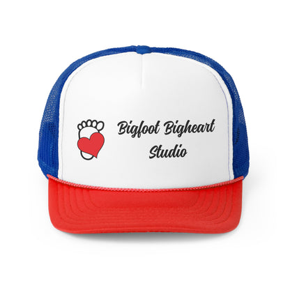 Bigfoot Bigheart Studio Logo - Trucker Caps