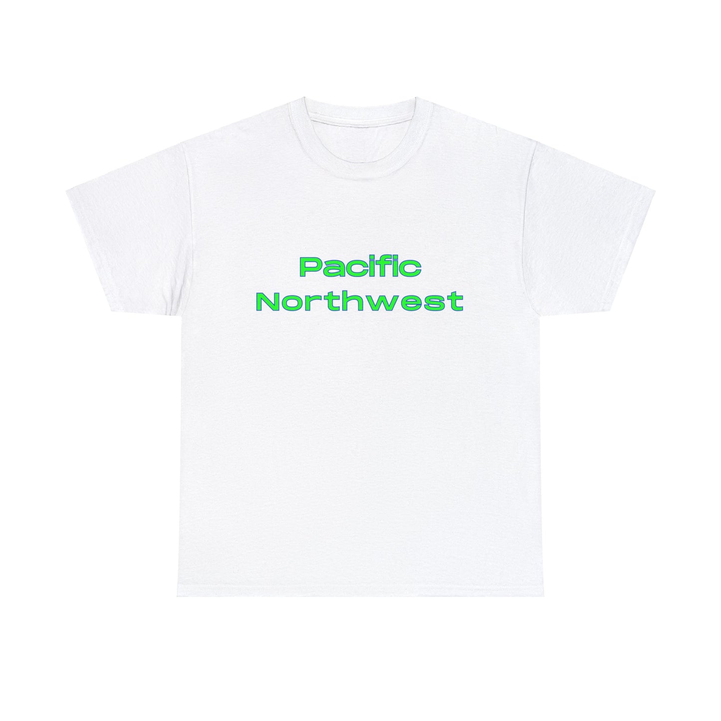 Pacific Northwest Simple T-Shirt - Unisex Heavy Cotton Tee