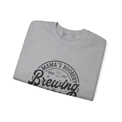 Mama's Boobery - Unisex Heavy Blend™ Crewneck Sweatshirt