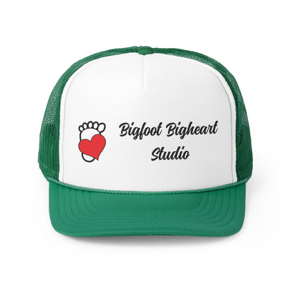 Bigfoot Bigheart Studio Logo - Trucker Caps