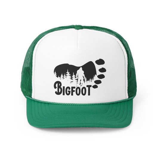 Bigfoot Footprint - Trucker Caps - Bigfoot Bigheart Studio