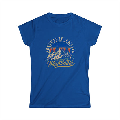 Adventure Awaits - Women's Softstyle Tee