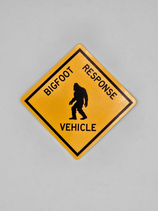 Bigfoot Response Vehicle - Vinyl Sticker - Bigfoot Bigheart Studio