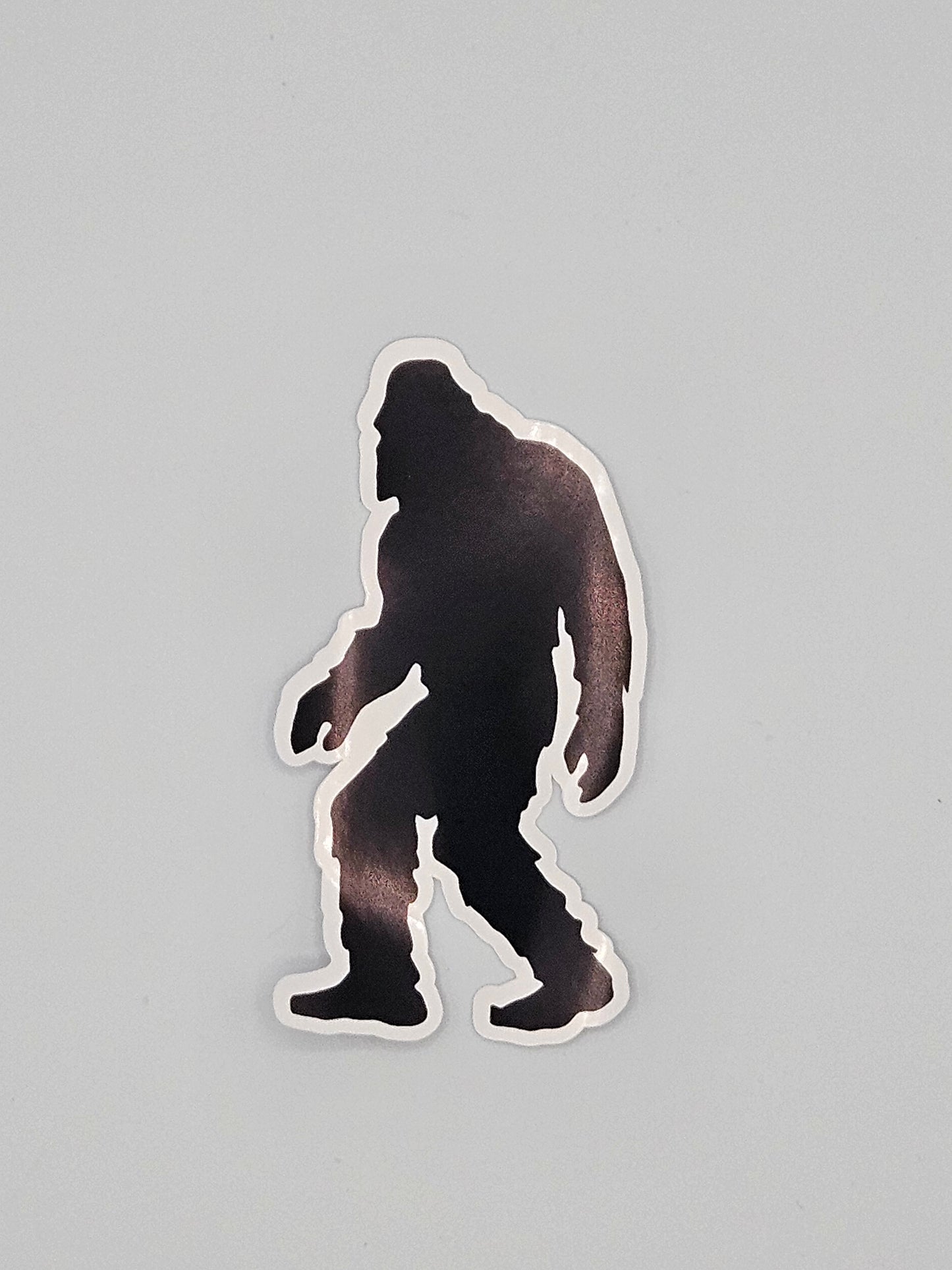 Bigfoot Walking Silhouette - Die-Cut Sticker - Bigfoot Bigheart Studio