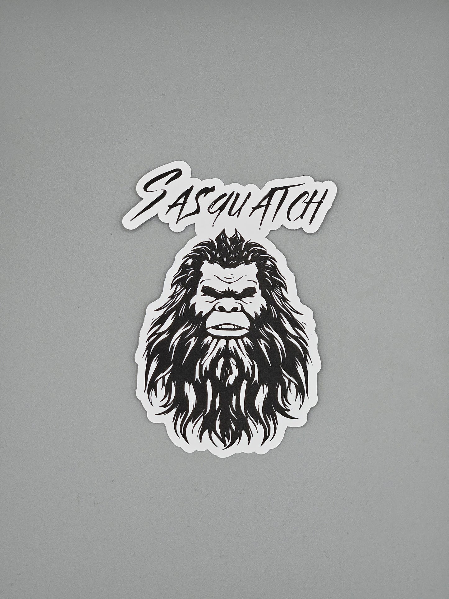 Sasquatch Selfie - Die-Cut Sticker