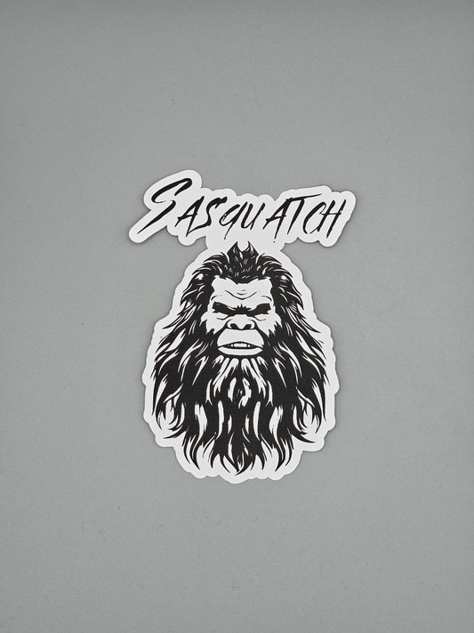 Sasquatch Selfie - Die-Cut Sticker