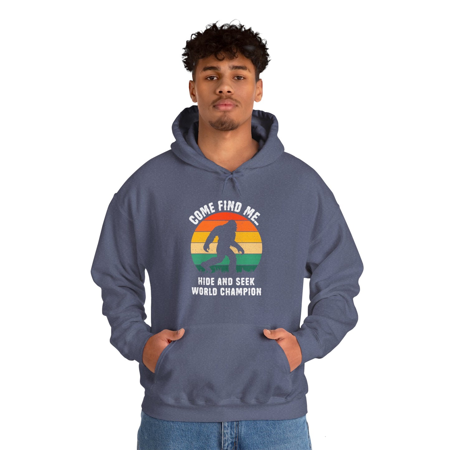 Hide and Seek Champion - Bigfoot - Unisex Heavy Blend™ Hooded Sweatshirt