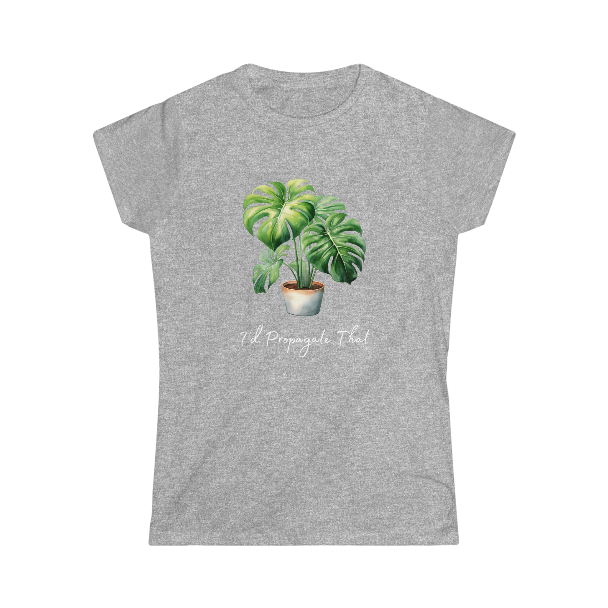 I'd Propagate That - Women's Softstyle Tee - Bigfoot Bigheart Studio