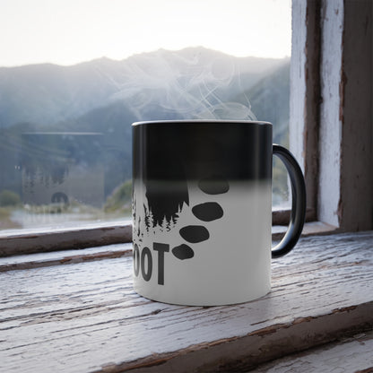 Bigfoot Footprint | Color Morphing Mug, 11oz