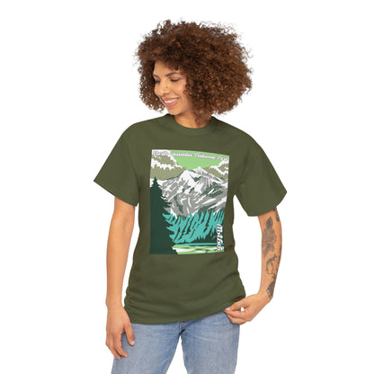 PNW North Cascades National Park T-Shirt - Unisex Heavy Cotton Tee