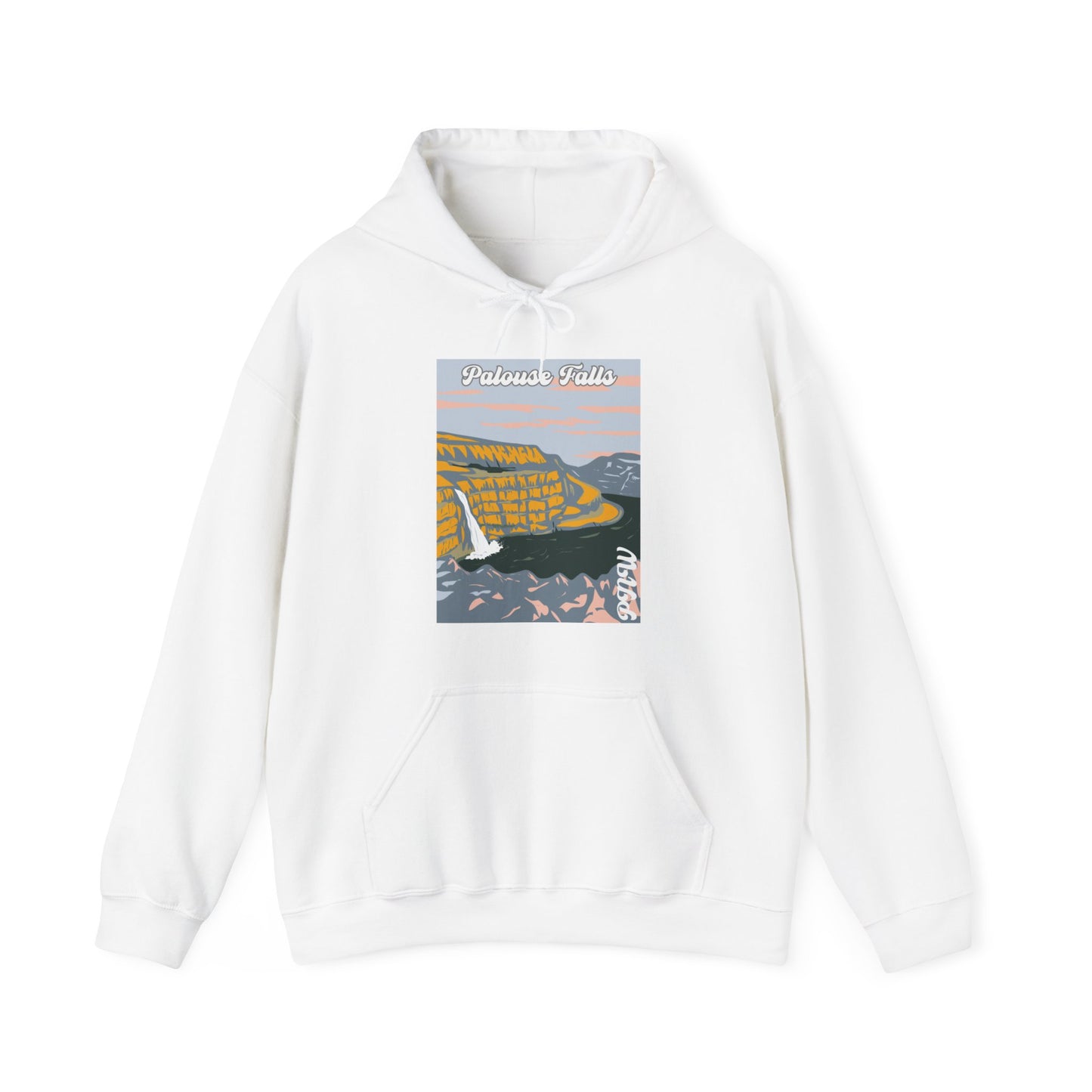 PNW Palouse Falls Hoodie - Unisex Heavy Blend™ Hooded Sweatshirt