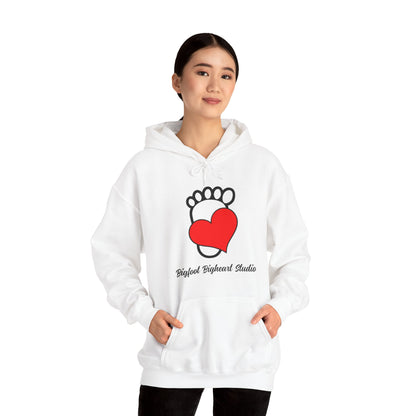 Bigfoot Bigheart Studio Logo Hoodie - Unisex Heavy Blend™ Hooded Sweatshirt