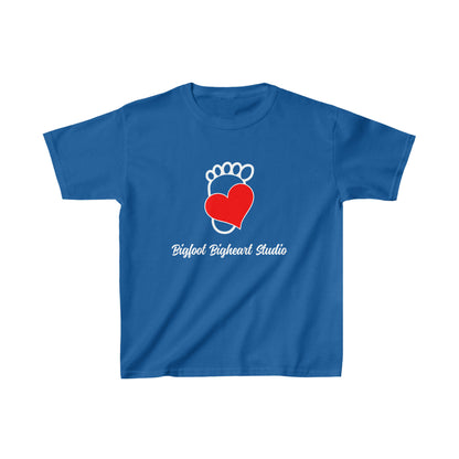 Bigfoot Bigheart Studio Logo Youth T-Shirt - Kids Heavy Cotton Tee - Bigfoot Bigheart Studio