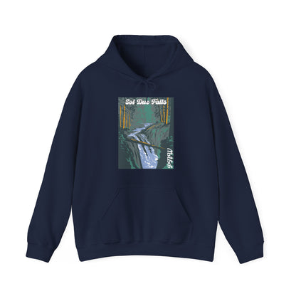 PNW Sol Duc Falls Hoodie - Unisex Heavy Blend™ Hooded Sweatshirt